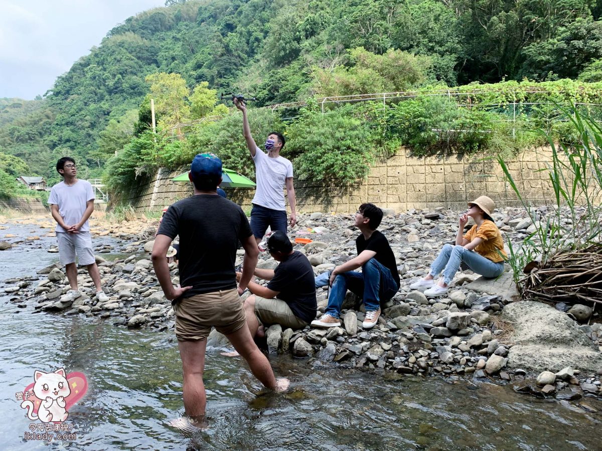 桃園復興【流霞谷親水烤肉園區】空拍機下降