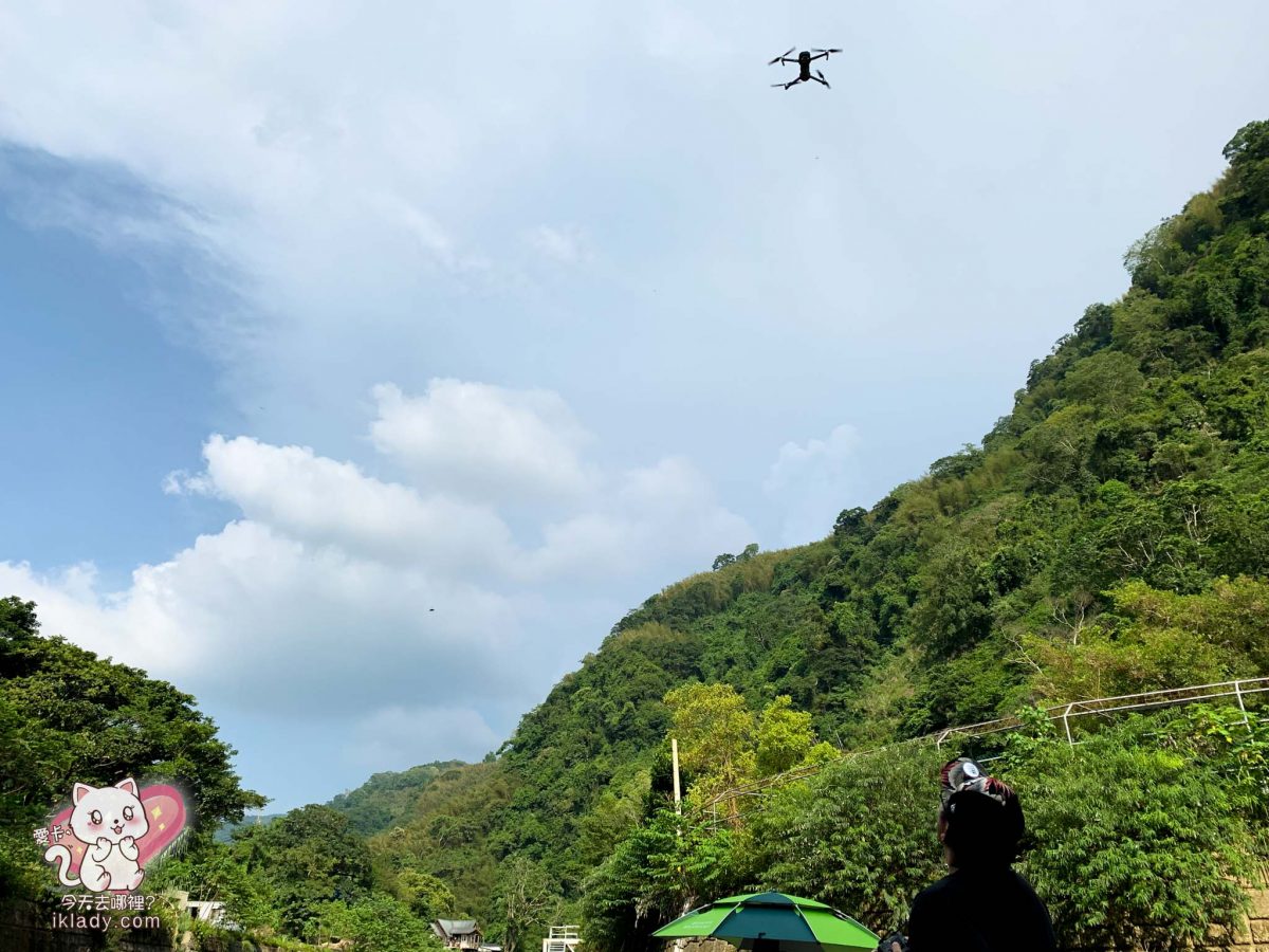 桃園復興【流霞谷親水烤肉園區】空拍機飛行中 